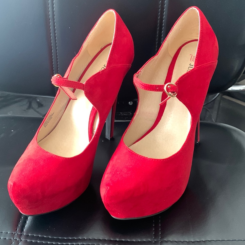Just Fab Red High Heels